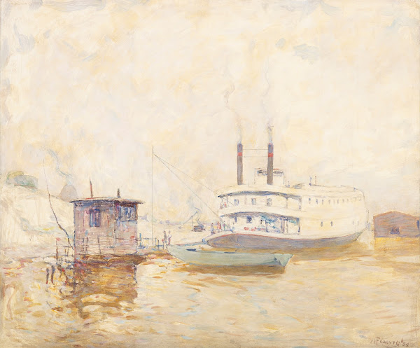 Ohio River Boat 1934