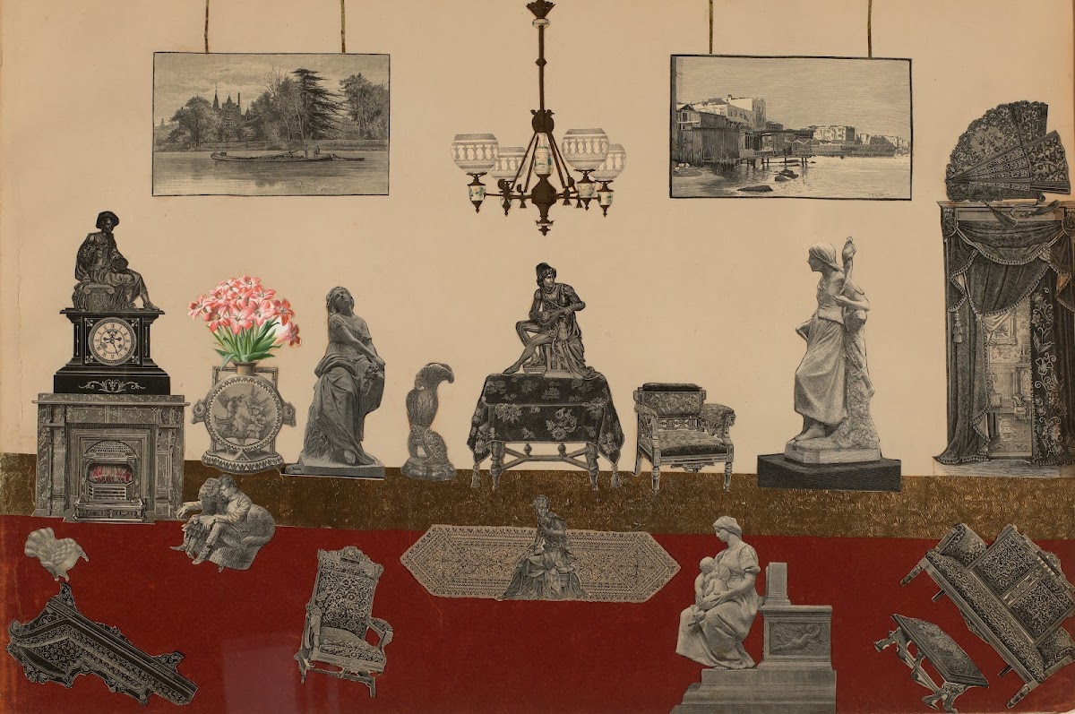 Victorian Collage 1880 1890