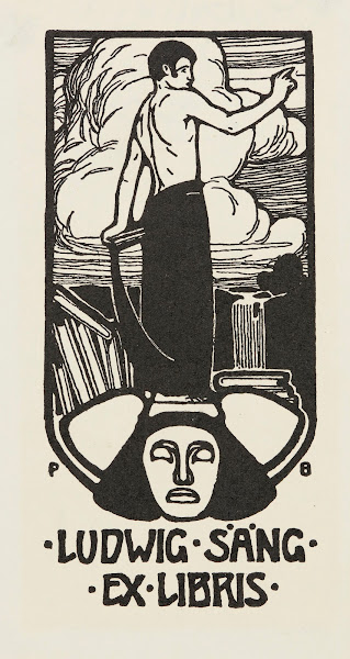Bookplate Of Ludwig SäNg 1900