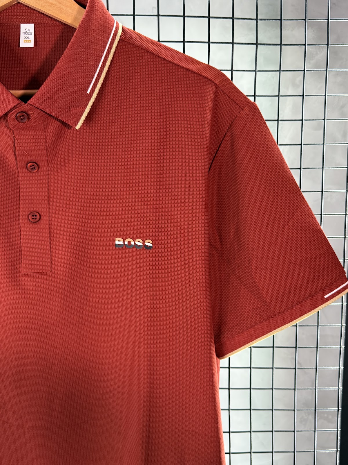 Camisa_Polo_Boss(Vermelha) - 1