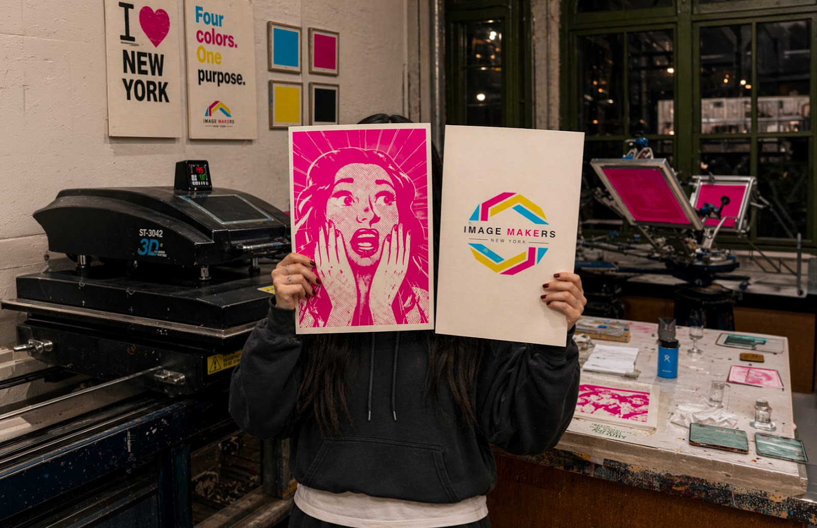 IMAGE MAKERS NEW YORK print floor application