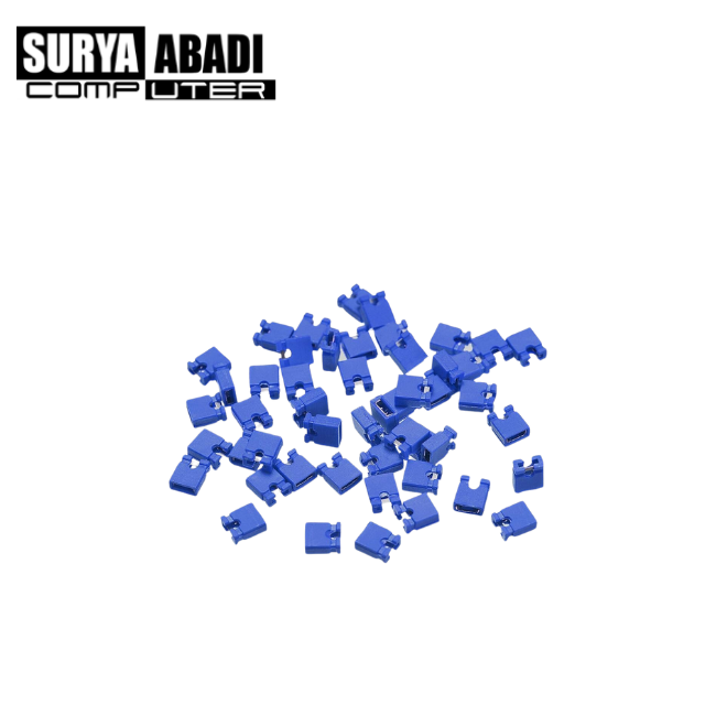 SHORT CIRCUIT MINI CAP CONECTOR PIN HEADER BIRU