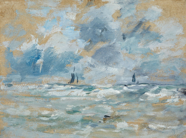 Effets de nuages  Pleine mer circa 1888 1895