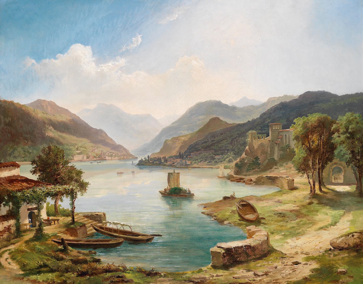 Norditalienische Seenlandschaft