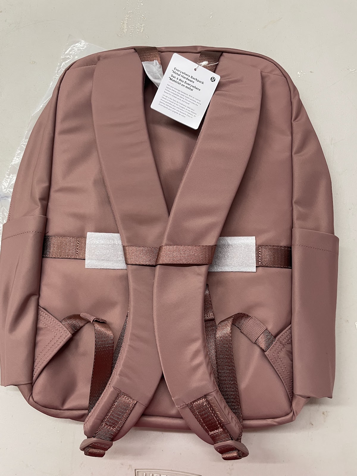 LuluLemon Backpack Metal Spiced Chai #1134