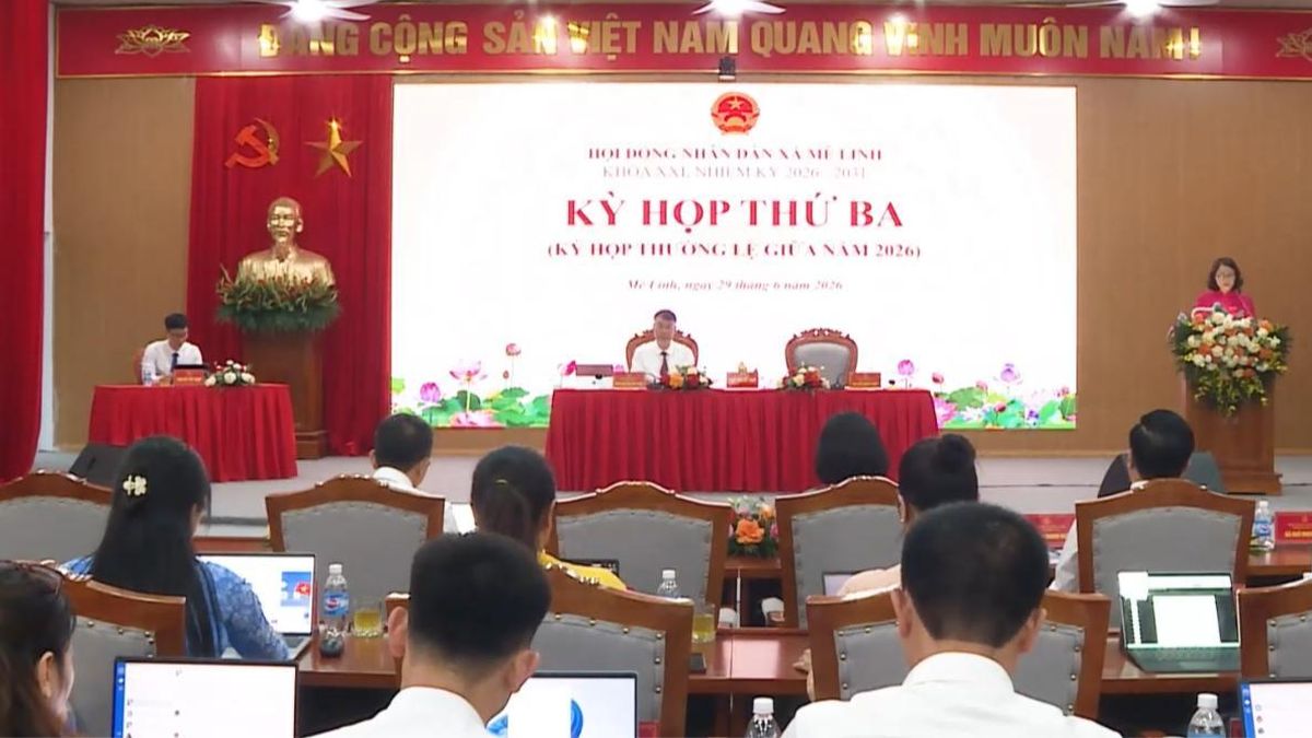 Kỳ họp thứ 3 HĐND xã Mê Linh - Đài Phát thanh và truyền hình Hà Nội