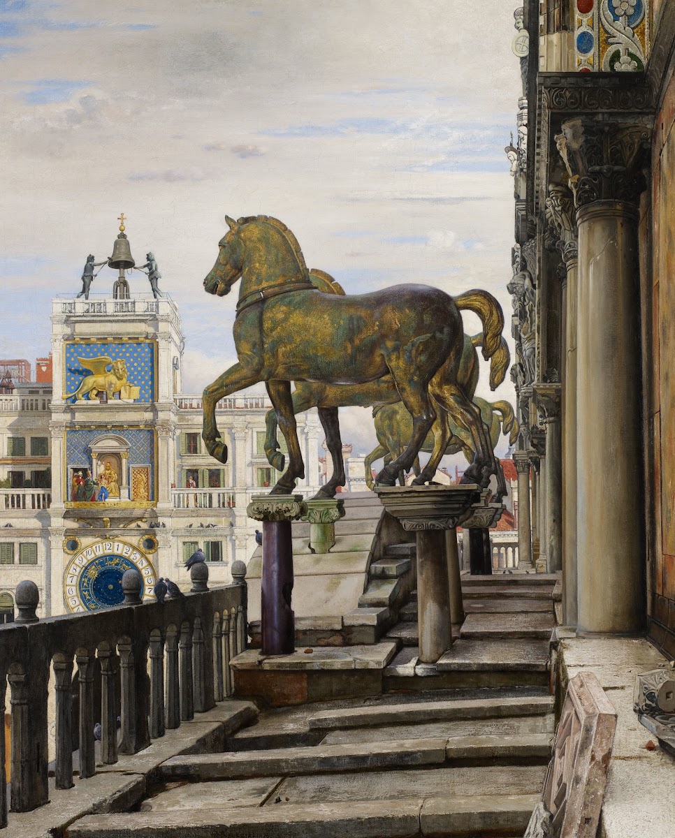 The Bronze Horses of San Marco Venice 1876