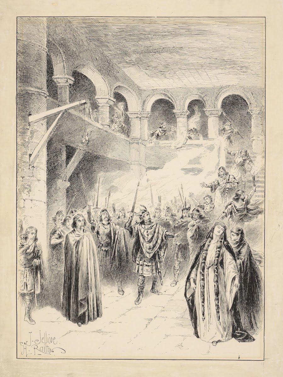 Macbeth II Sir Henry Irving as Macbeth Ellen Terry as Lady Macbeth Lyceum Theatr