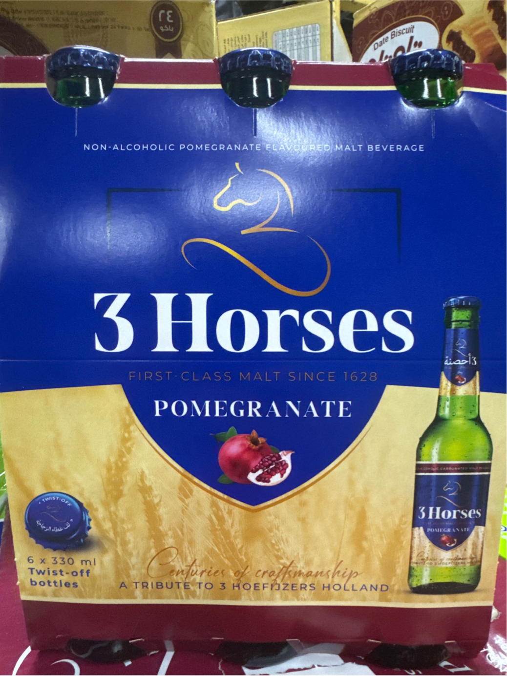 3 Horses Pomegranate Malt
