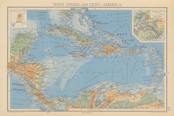 West Indies and Central America 1942