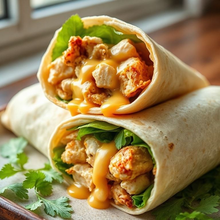 Chicken Caesar Wraps Recipe – Easy Homemade Lunch in 40 Minutes finished