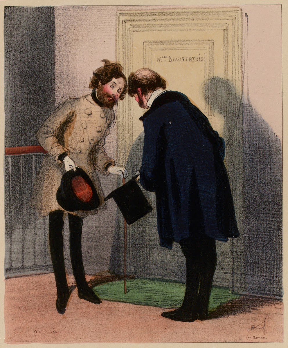 Enchanté Msieu de lhonneur de vous voir