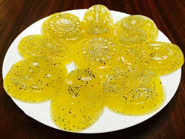 Rau Câu Chanh Dây Hạt É