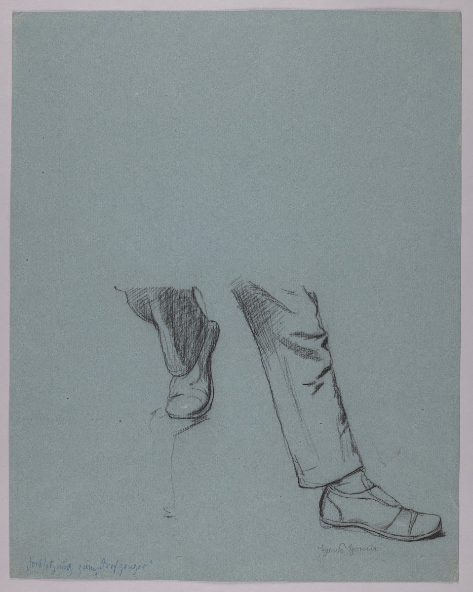 Study of Male Legs 1871