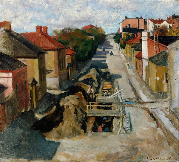View from Fredrikinkatu 1883