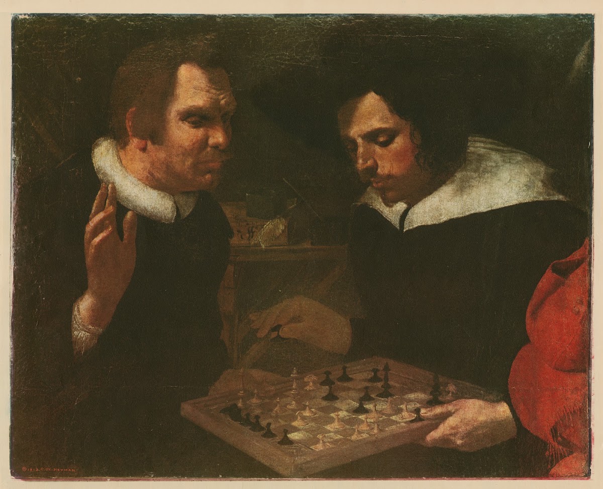 Chess Players Shakespeare And Ben Jonson 1913