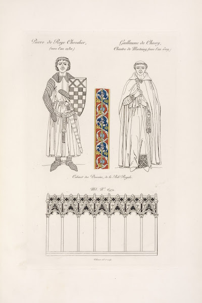 Pierre de Roye chevalier vers lan 1280 Guillaume de Chesey chantre de Mortaing v