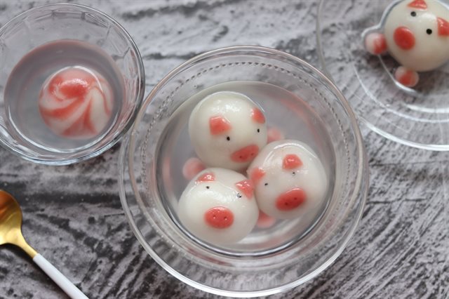 Bánh Trôi Nước Nhân Đậu Đỏ