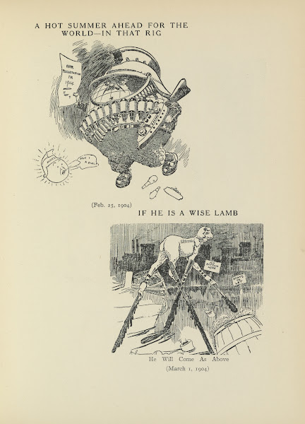 A Hot Summer Ahead For The World  In That Rig If He Is A Wise Lamb 1904