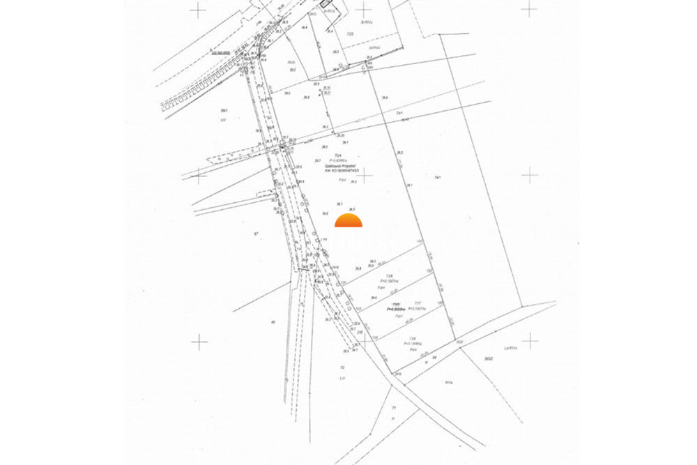 Działka budowlana pod lasem – 1006 m² — zdjęcie 2