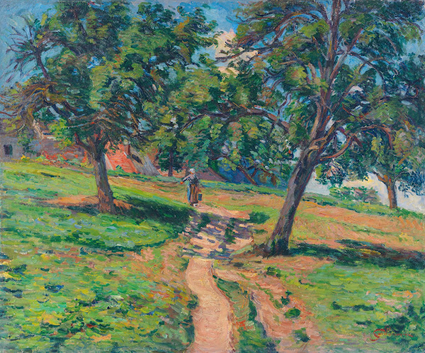 Chemin à Damiette circa 1886