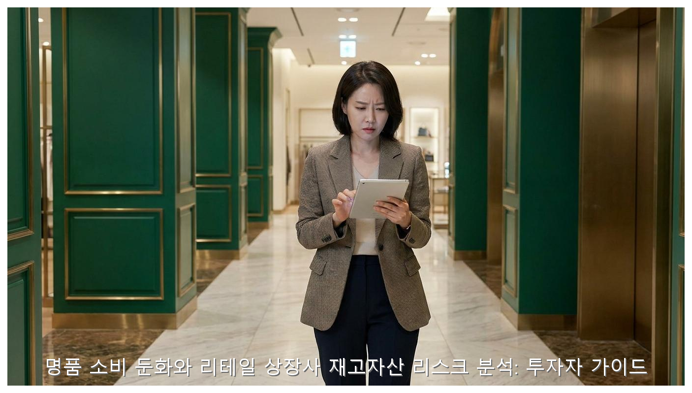 명품 소비 둔화와 리테일 상장사 재고자산 리스크 분석: 투자자 가이드 핵심 안내 및 분석 인포그래픽 (4)