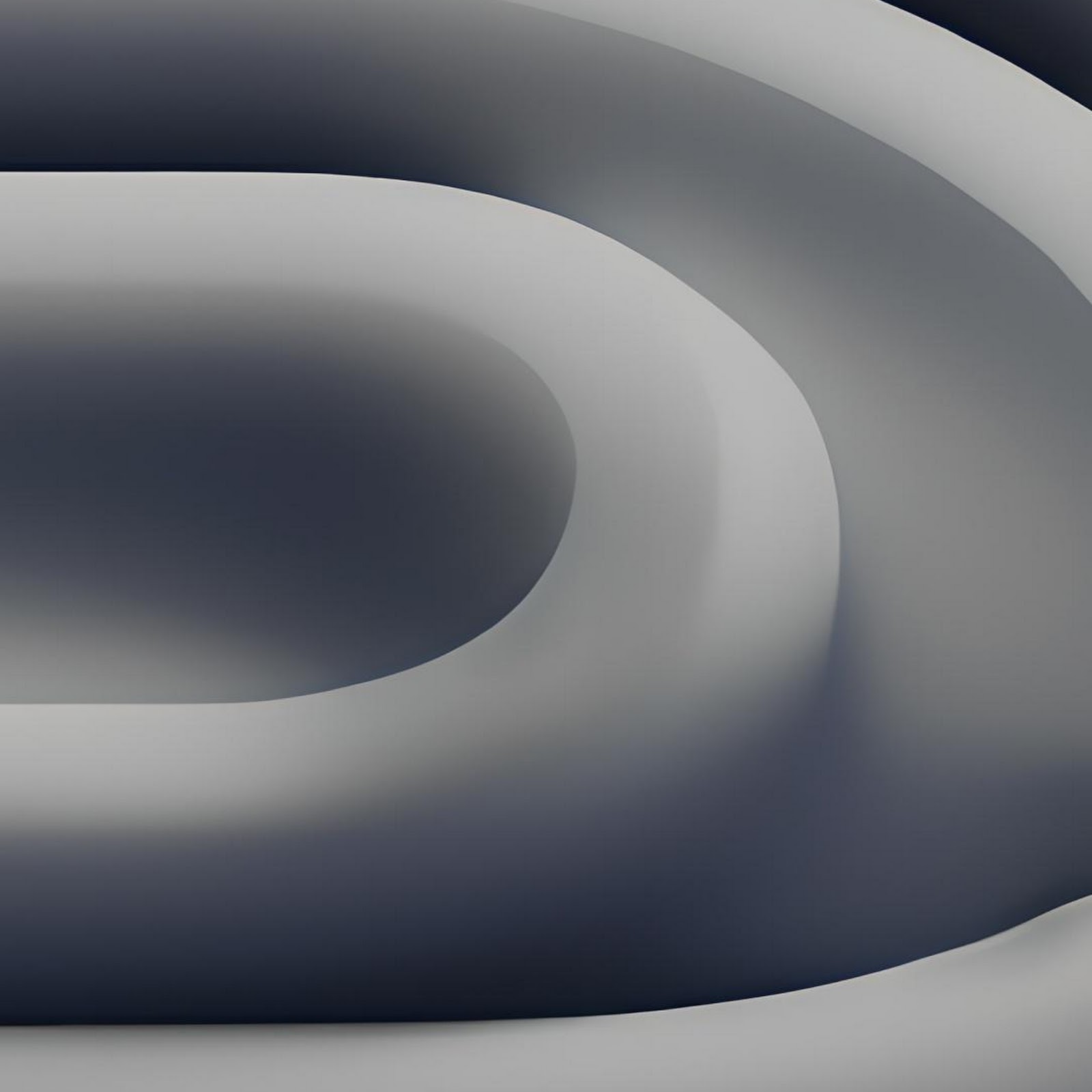 Download Abstract Gray Curved Layers Full HD iPhone