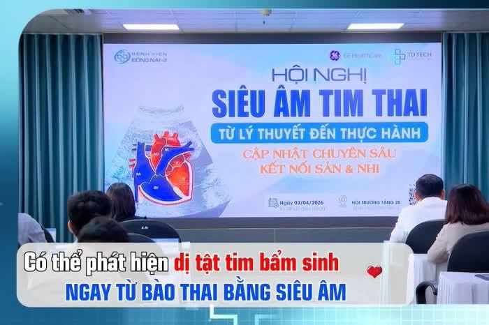 Có thể phát hiện dị tật tim bẩm sinh ngay từ bào thai bằng siêu âm - Báo Đồng Nai