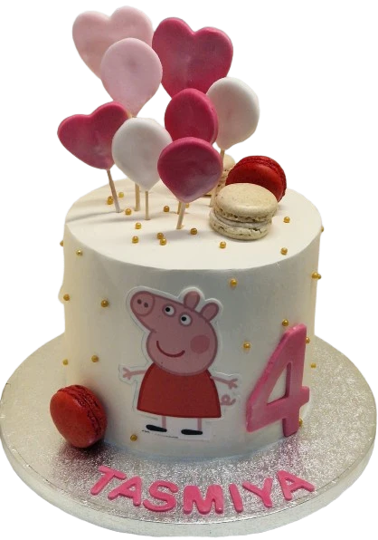 Peppa Pig Fresh Cream Cake CB-RC223