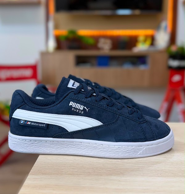 Puma Suede BMW Azul Marino