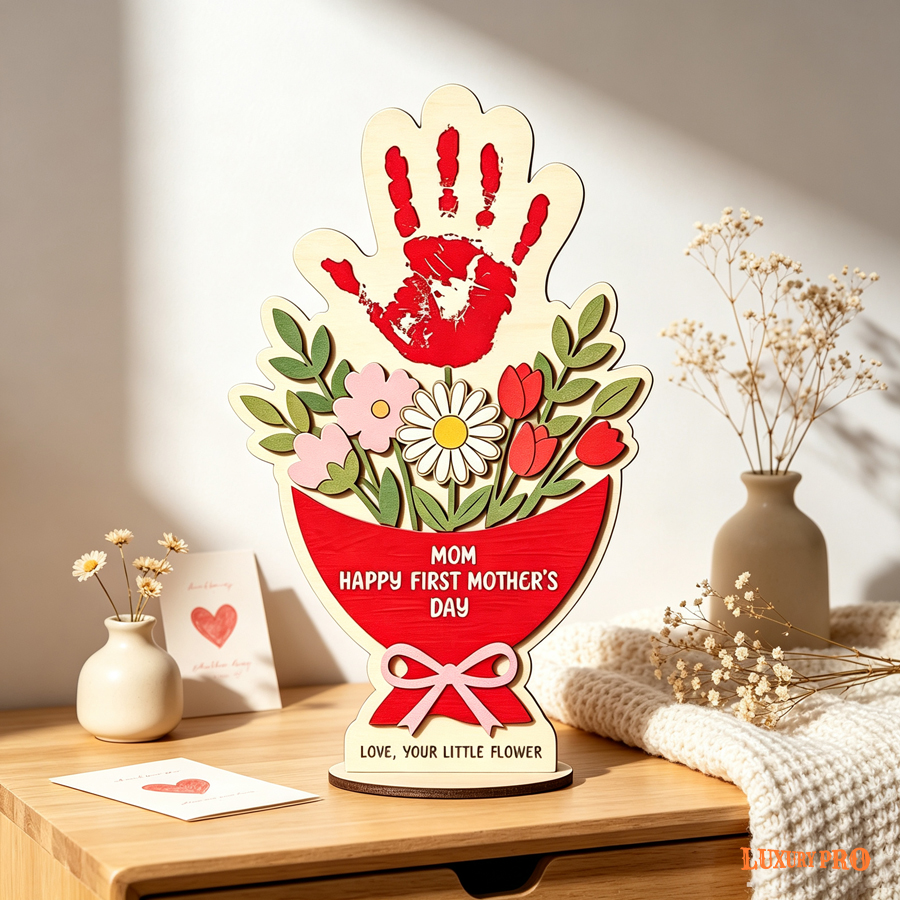 Mother's Day Handprint Plaque