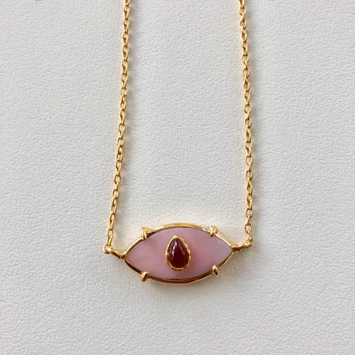 Колье Ayin PINK OPAL