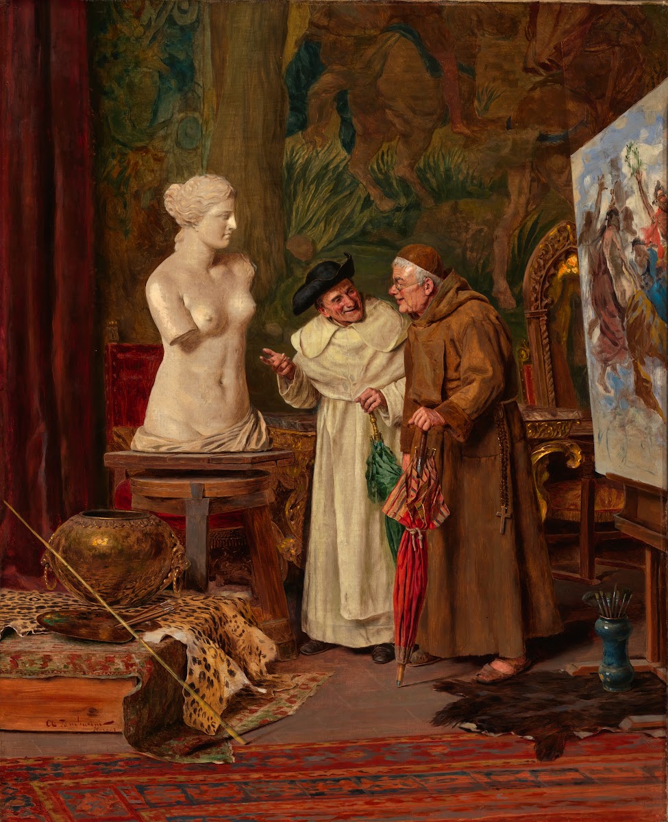 In the Studio before 1887