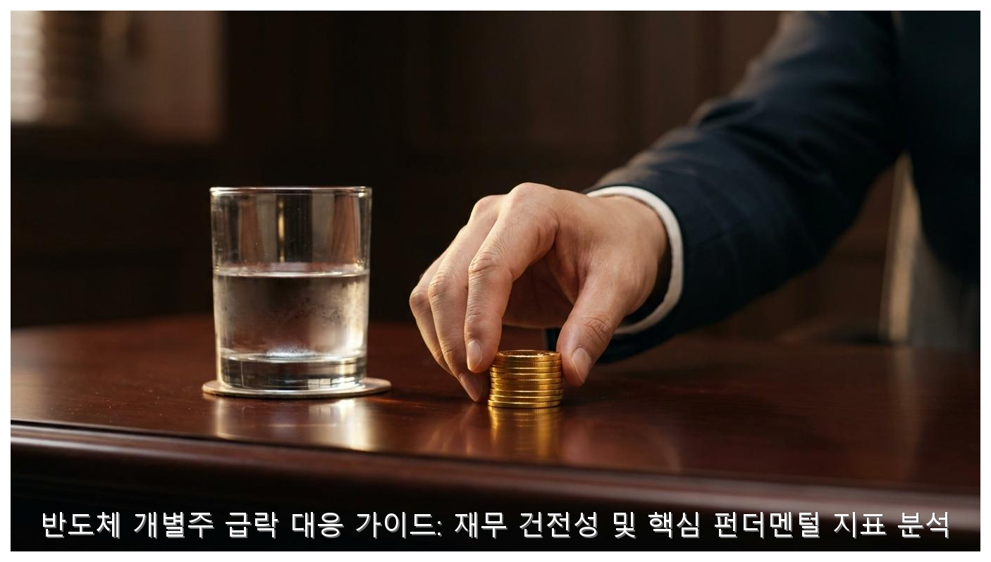 반도체 개별주 급락 대응 가이드: 재무 건전성 및 핵심 펀더멘털 지표 분석 핵심 안내 및 분석 인포그래픽 (4)