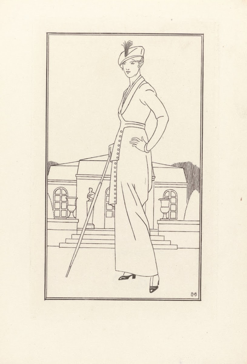 Journal des Dames et des Modes Costumes Parisiens No 151 1914
