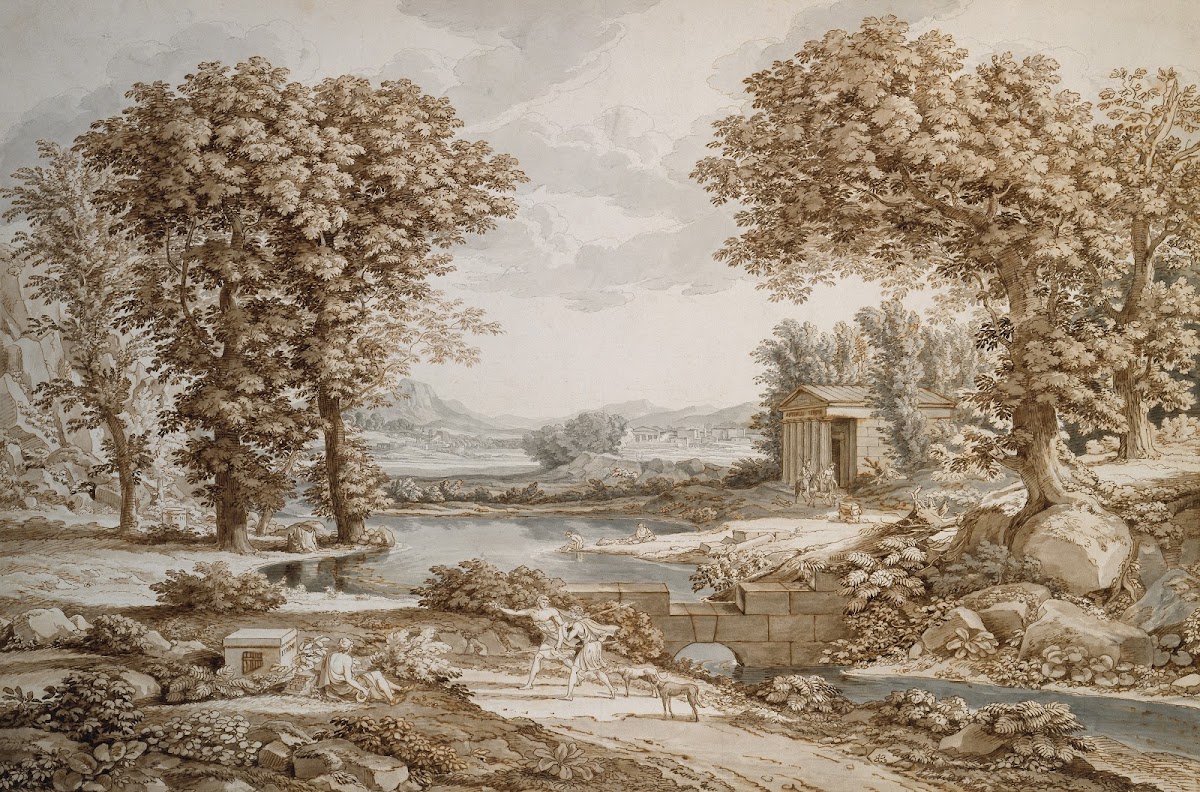 Heroic landscape ca 1825  1828