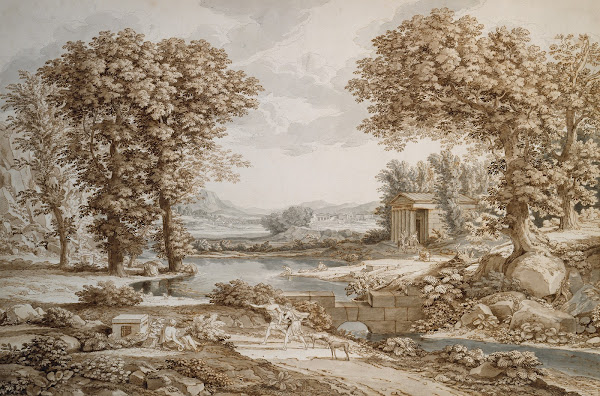 Heroic landscape ca 1825  1828