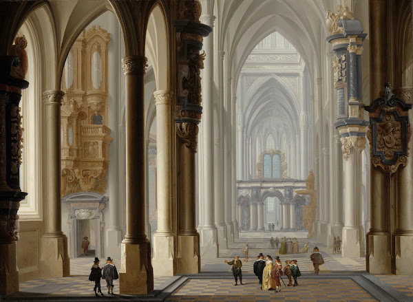 Interior of a Gothic Church 1641
