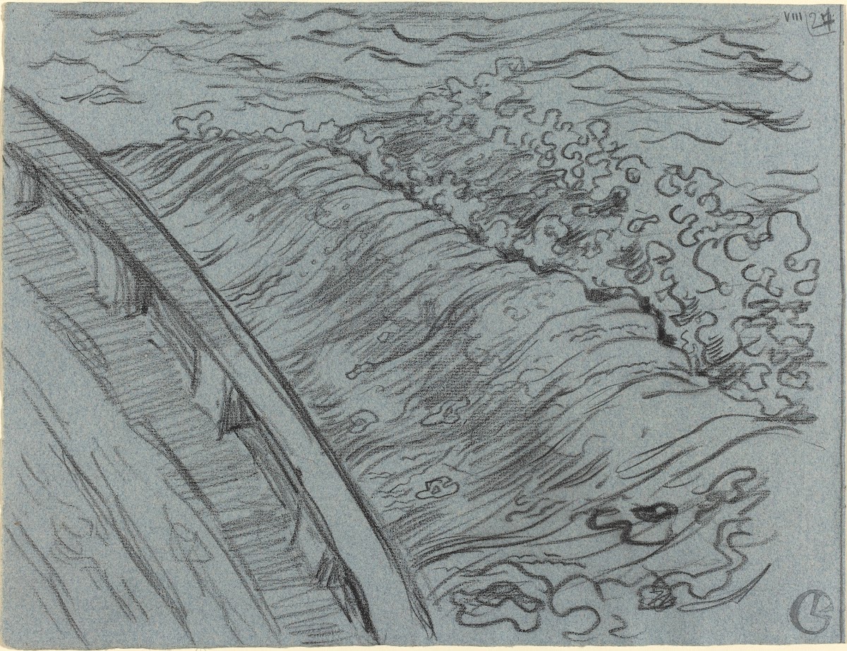 The Sea Off the Edge of a BoatBrittany 1894