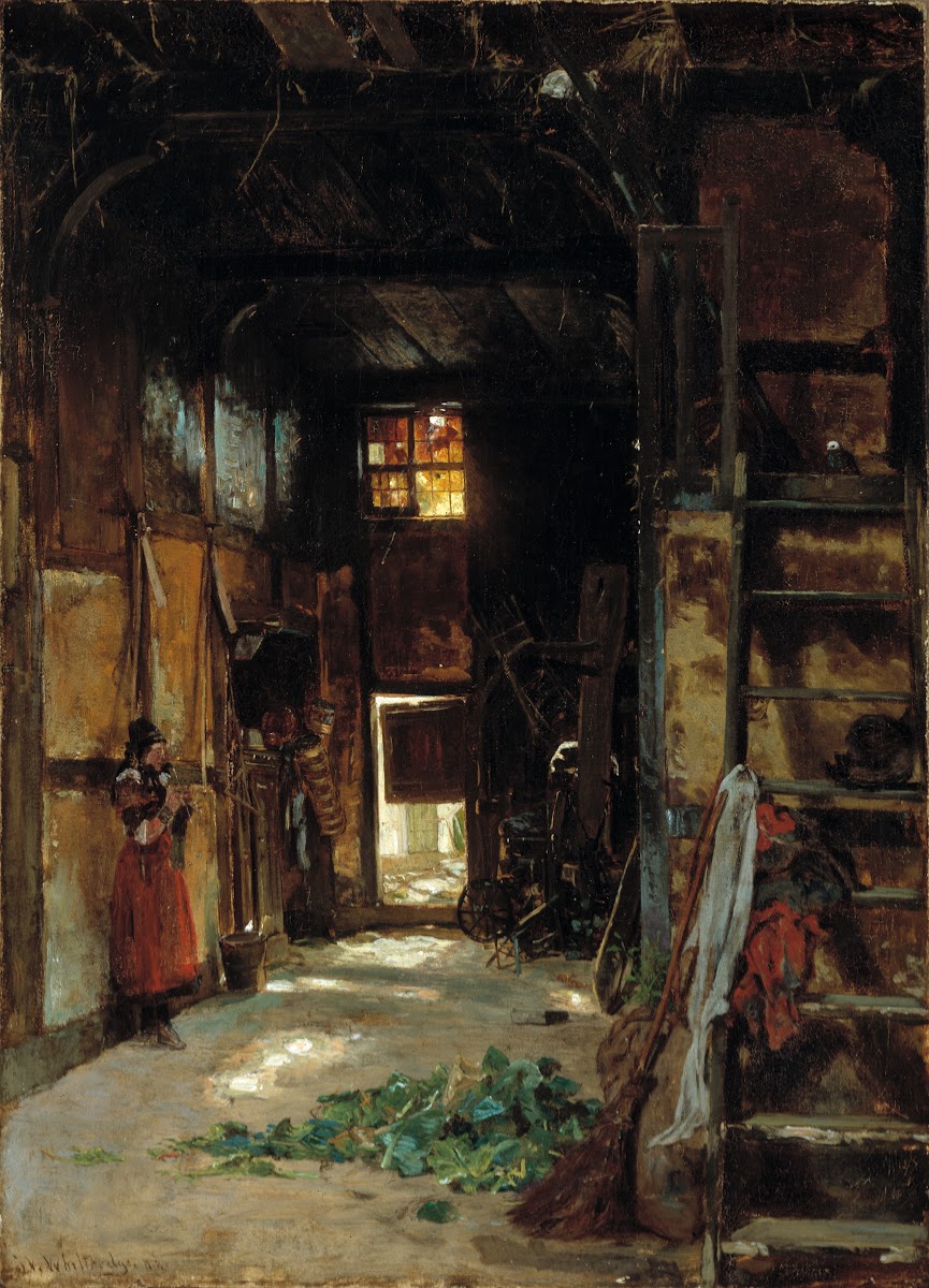 Interior Of A Westphalian Cottage 1852