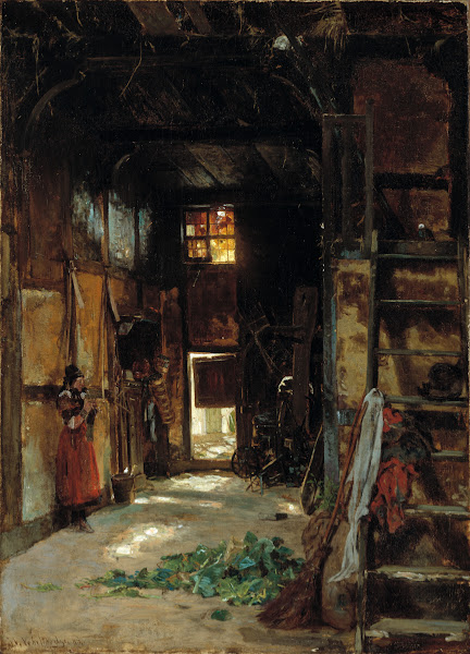 Interior Of A Westphalian Cottage 1852