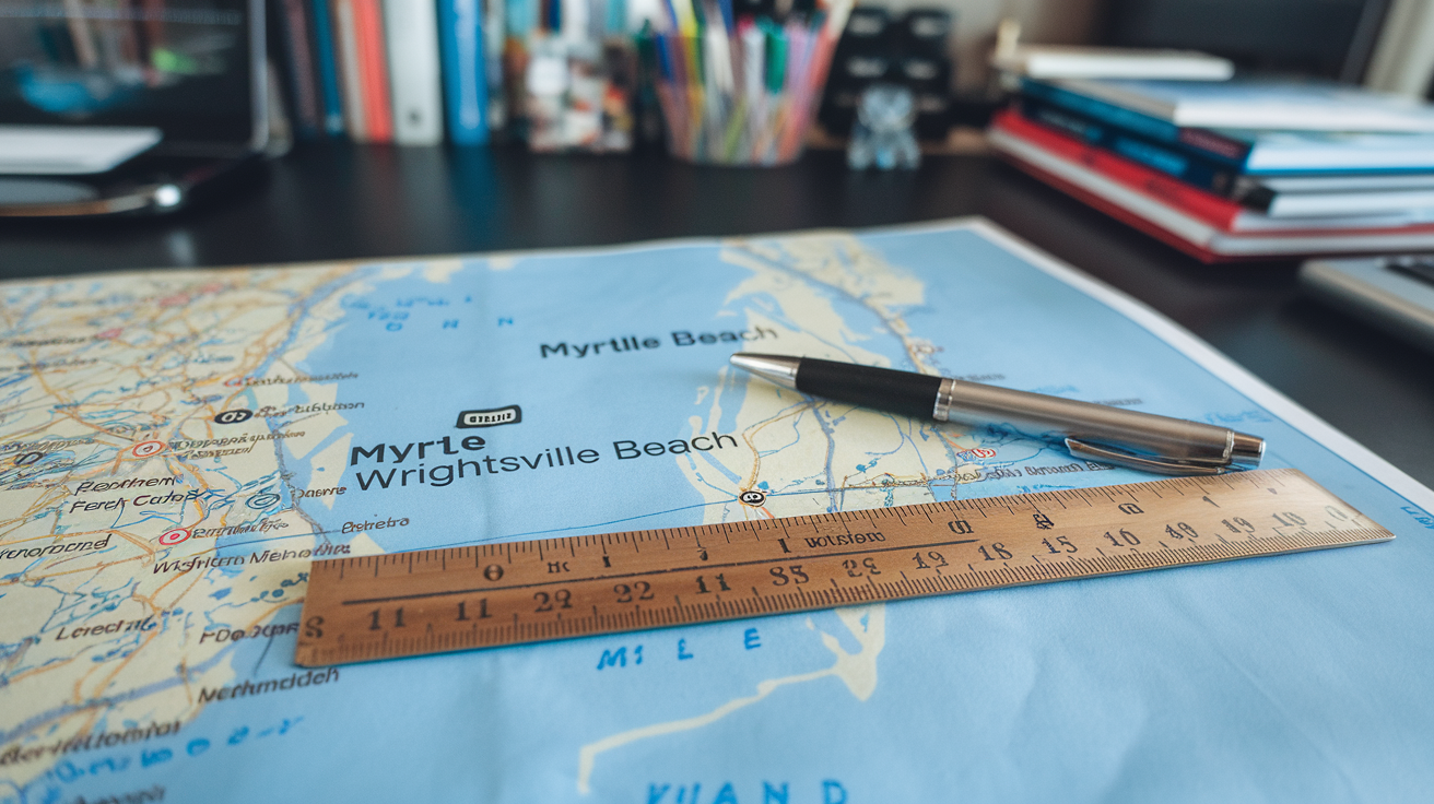 How Far Is Myrtle Beach from Wrightsville Beach?