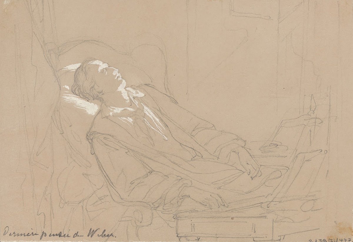 The Last Moments of the Composer Carl Maria von Weber