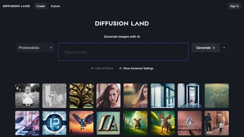 Captura de Diffusion Land