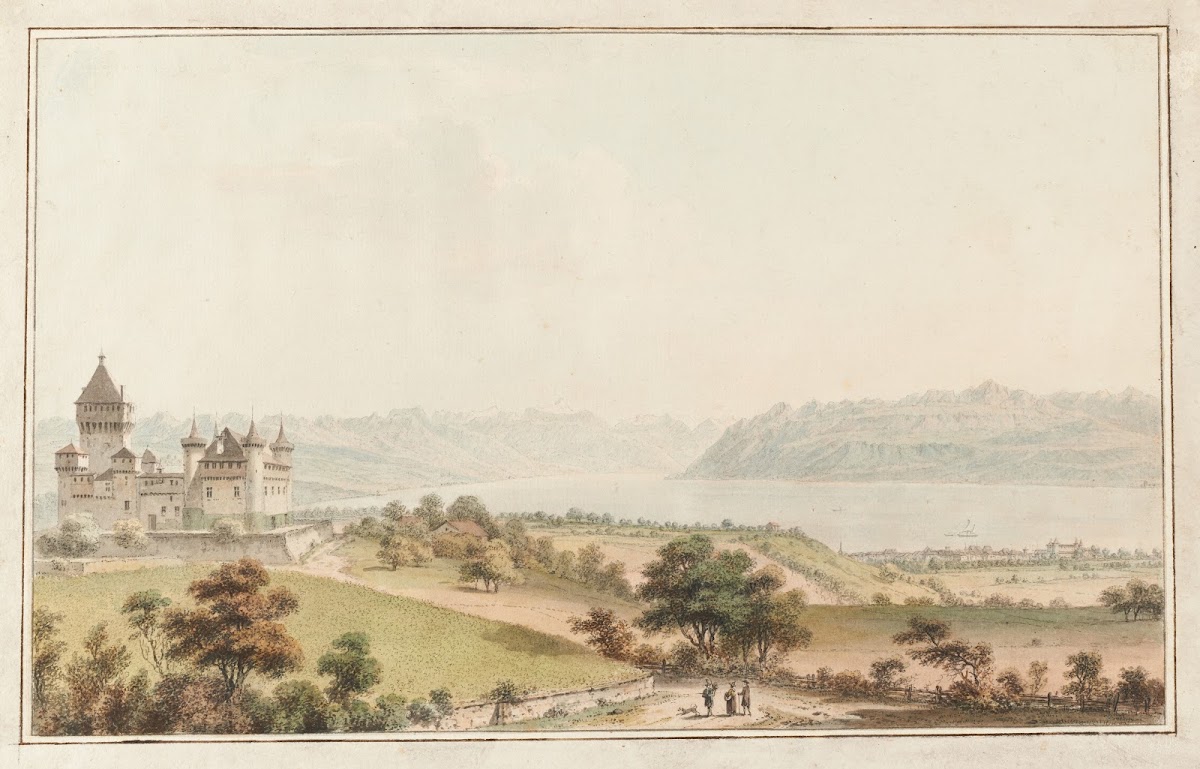 Vue de Vufflens le Château