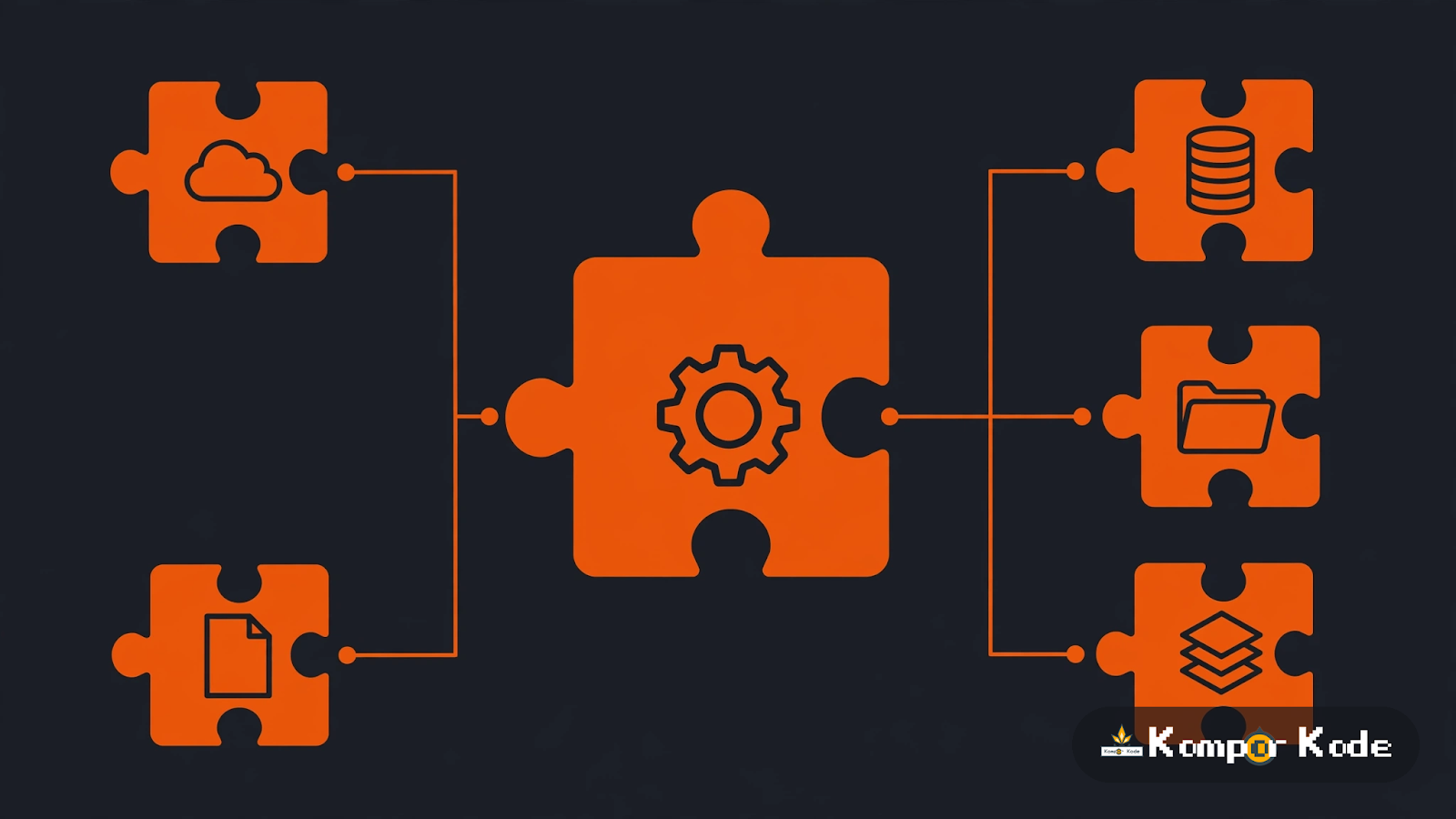 Ilustrasi module dan package JavaScript
