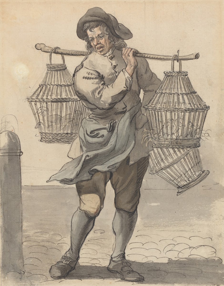 A Poultry Seller c 1759