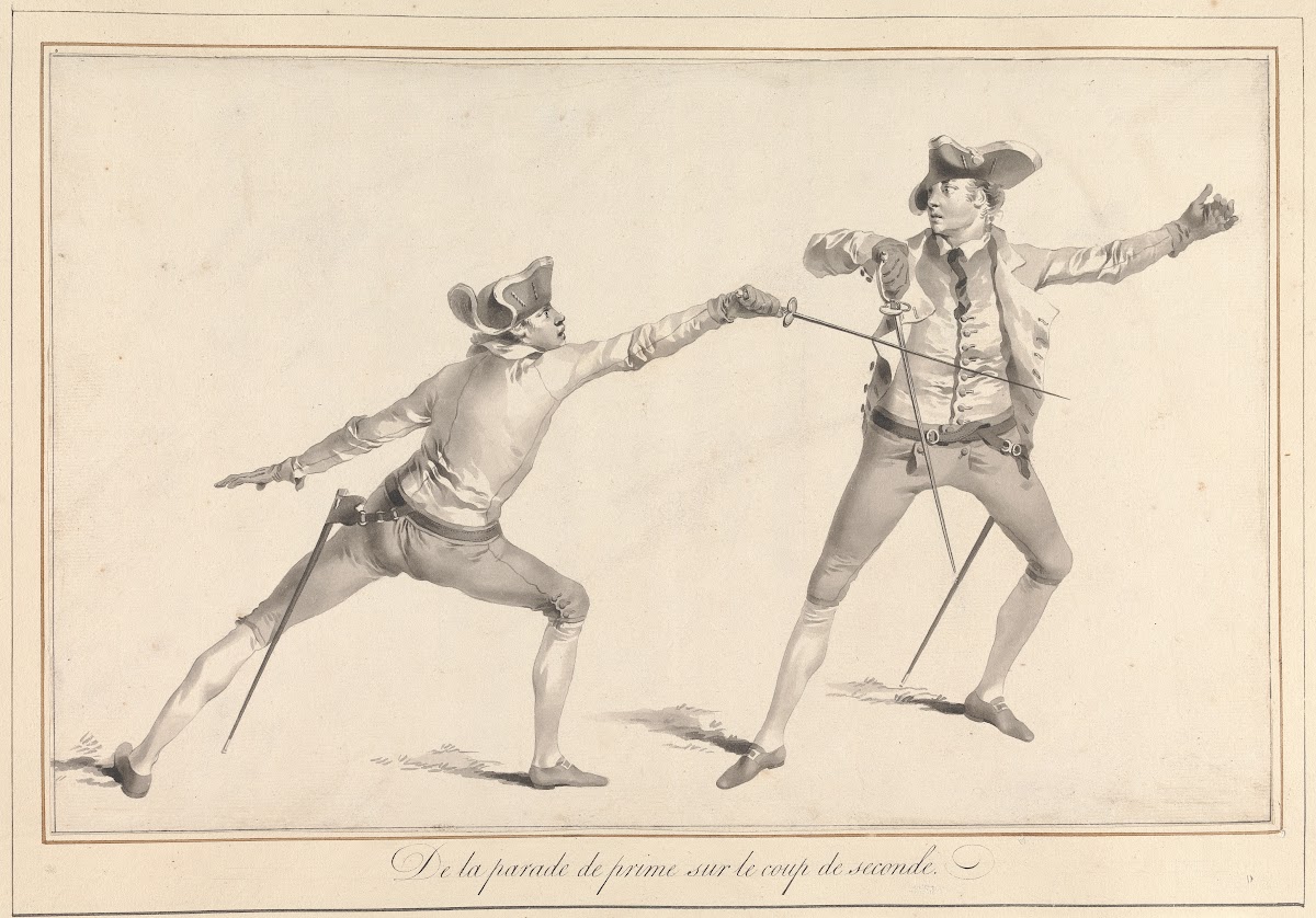 De la Parade de Prime sur le Coup de Seconde 1763