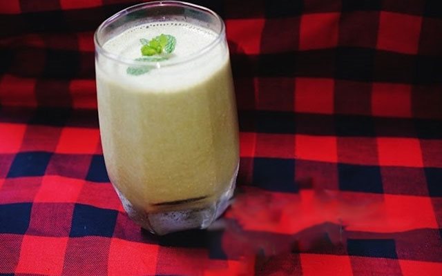 Sinh Tố Chuối Mix Trà Xanh