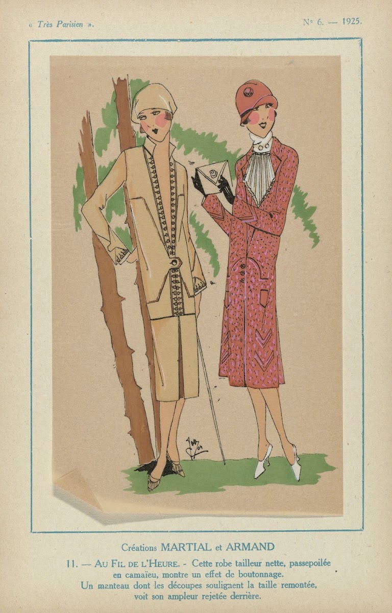 Créations Martial Et Armand  Au Fil De Lheure 1925